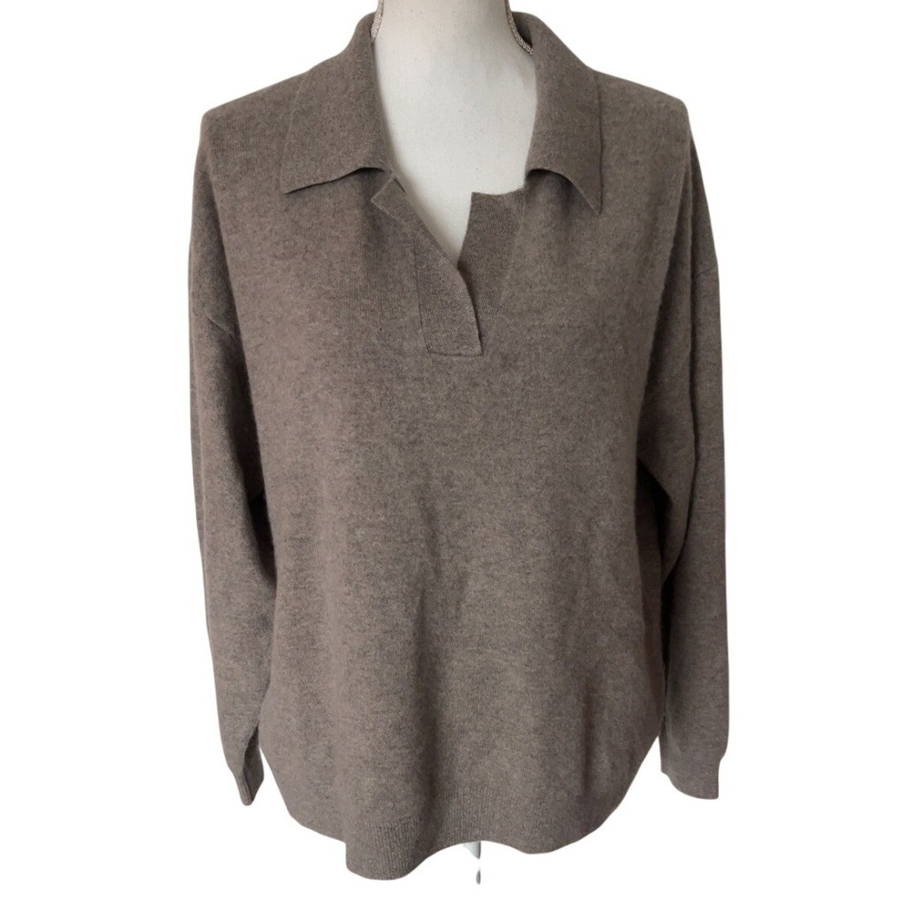NADAAM signature 100% cashmere pullover sweater | SZ: XL